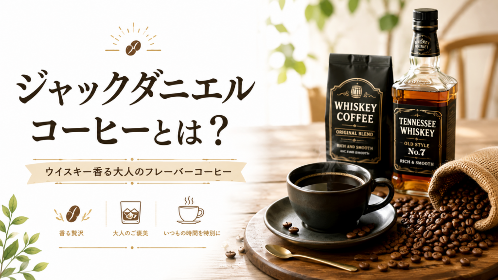 ジャックダニエルコーヒーとは？ウイスキー香る大人のコーヒーを初心者向けに解説！