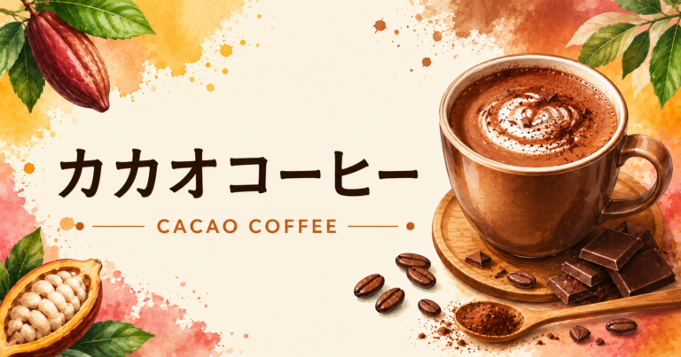 カカオコーヒーとは？特徴・作り方・おすすめアレンジをわかりやすく解説