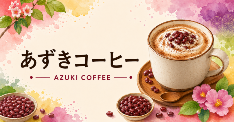 あずきコーヒーとは？小豆のやさしい甘さや味わい、作り方を解説