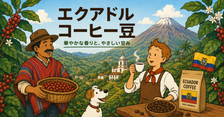 エクアドルのコーヒー豆とは？味の特徴・産地・等級・初心者向けの選び方を解説