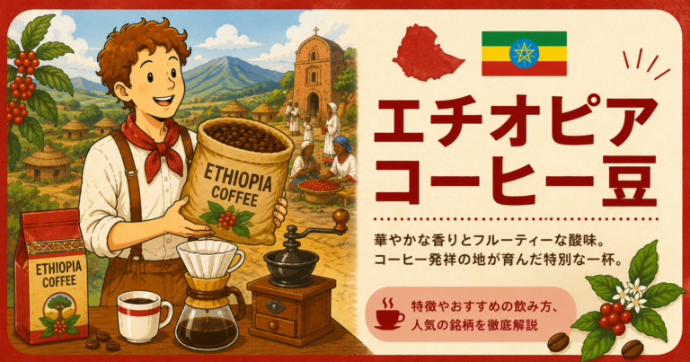 エチオピアコーヒーとは？味の特徴・産地・選び方をわかりやすく解説