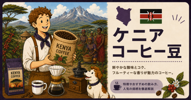ケニアコーヒーとは？味の特徴・産地・選び方をわかりやすく解説