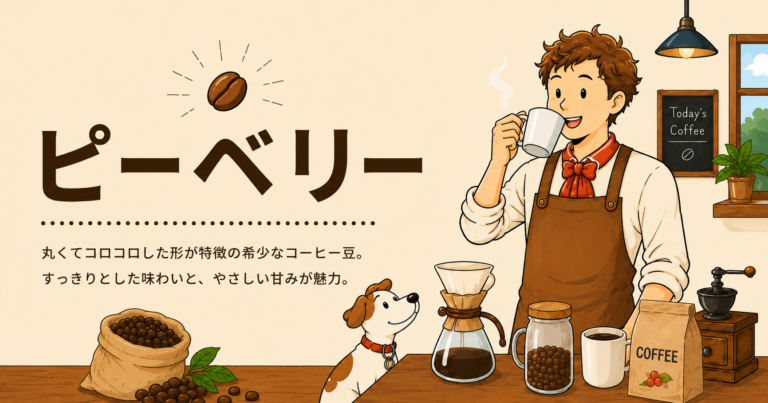 ピーベリーとは？特徴・できる仕組み・味わい・おすすめの飲み方をわかりやすく解説