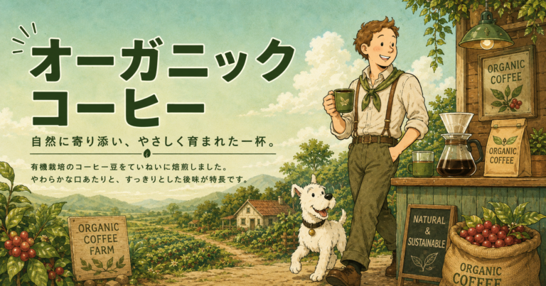 オーガニックコーヒーとは？有機JAS・無農薬との違い・選び方を解説
