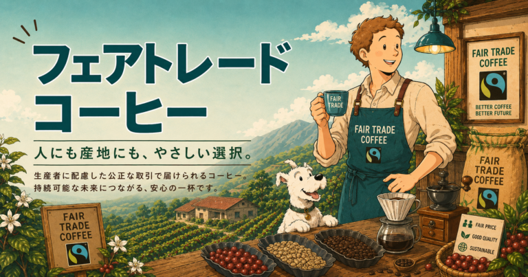 フェアトレードコーヒーとは？意味・仕組み・選び方をわかりやすく解説