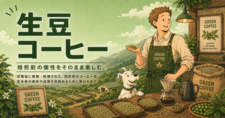 生豆コーヒーとは？焙煎前の豆の特徴・品質・選び方を解説