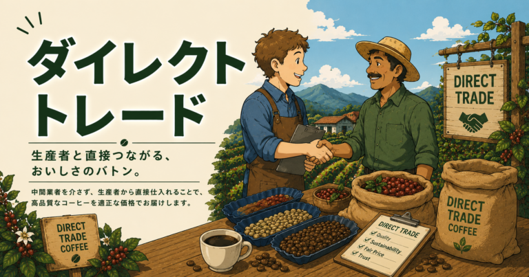 ダイレクトトレードとは？フェアトレードとの違いとコーヒー選びのポイントを解説
