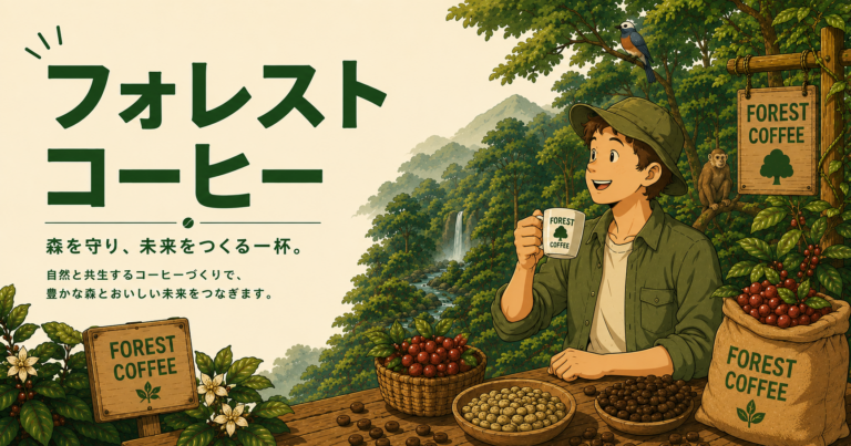 フォレストコーヒーとは？森と共生して育つコーヒーの特徴と魅力を解説