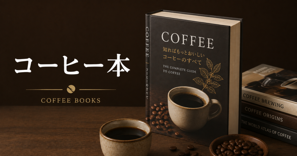 コーヒー本とは？初心者でも楽しめるおすすめの読み方や魅力を解説