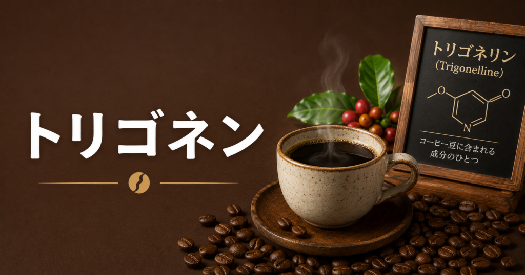 トリゴネリンとは？コーヒーに含まれる成分の特徴・味への影響・焙煎での変化をわかりやすく解説