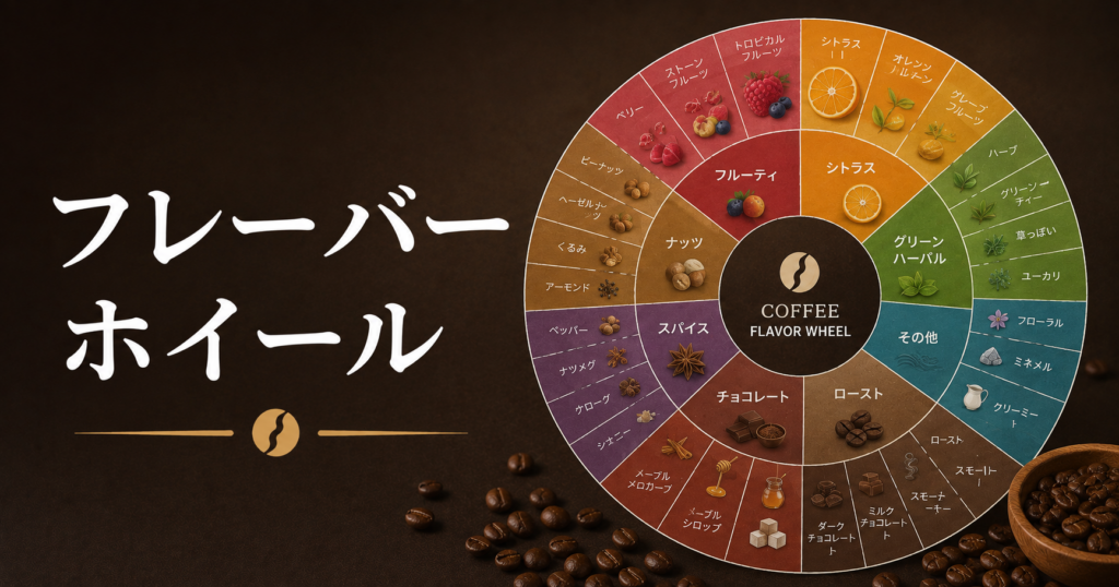コーヒーテイスターズフレーバーホイールとは？見方と使い方を解説