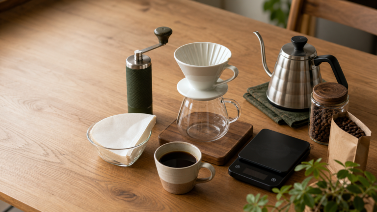 初心者におすすめのコーヒー器具セット｜最低限必要なものと後回しでいいもの