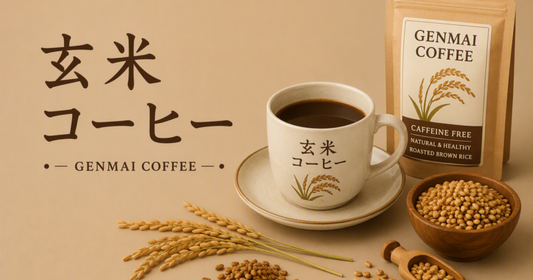 玄米コーヒーとは？味・効果・作り方・カフェインレス飲料としての楽しみ方を解説