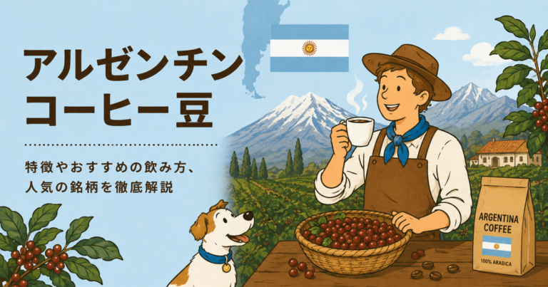 アルゼンチンのコーヒー豆とは？味・トラード・初心者向けの選び方を解説
