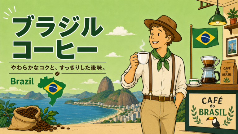 ブラジルコーヒーとは？味の特徴・代表的な産地・品種・初心者向けの選び方を解説