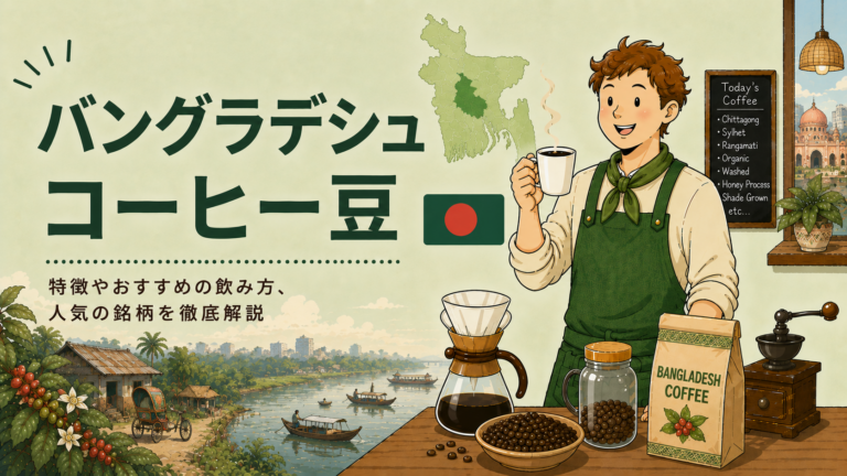 バングラデシュコーヒーとは？味の特徴・産地・おすすめの飲み方をわかりやすく解説