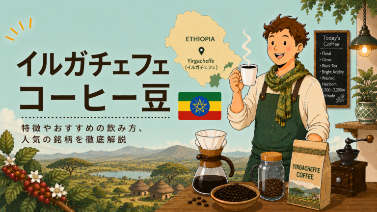 イルガチェフェ（イルガチョフ）コーヒーとは？味の特徴・産地・おすすめの飲み方をわかりやすく解説