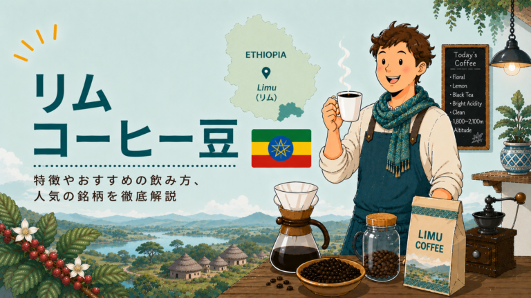 リムコーヒーとは？味の特徴・産地・おすすめの飲み方をわかりやすく解説