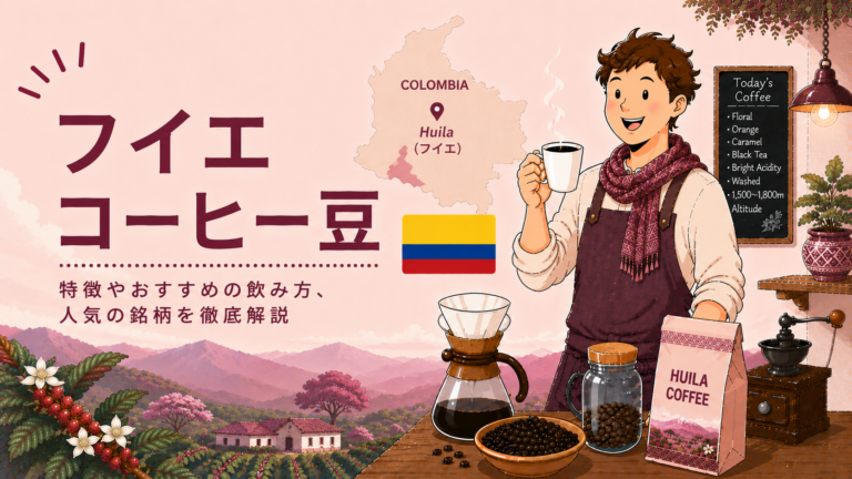 フイエコーヒーとは？味の特徴・産地・おすすめの飲み方をわかりやすく解説