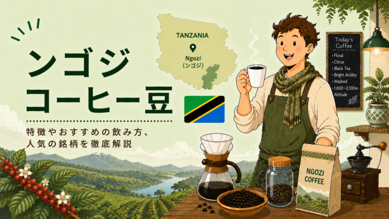ンゴジのコーヒー豆とは？味の特徴・産地・精製所・初心者向けの選び方を解説