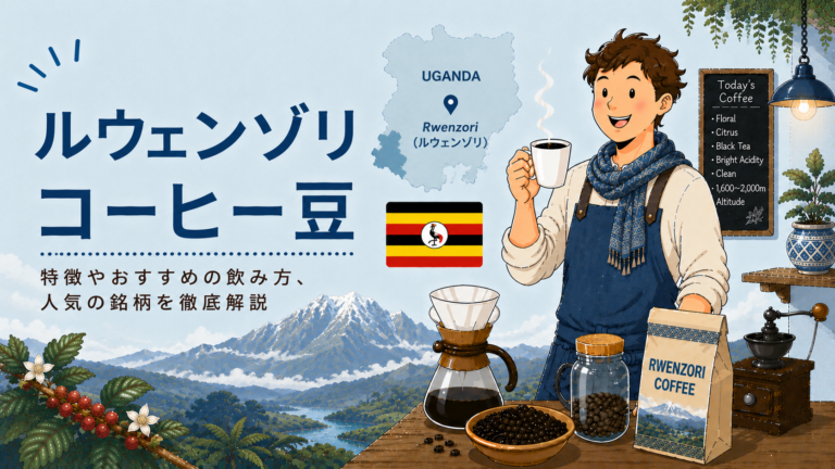 ルウェンゾリコーヒーとは？味の特徴・産地・おすすめの飲み方をわかりやすく解説