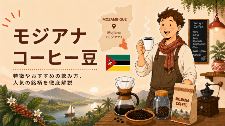 モジアナコーヒーとは？味の特徴・産地・おすすめの飲み方をわかりやすく解説