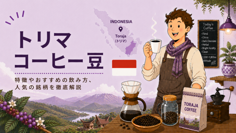 トリマコーヒーとは？味の特徴・産地・品種・おすすめの飲み方を解説