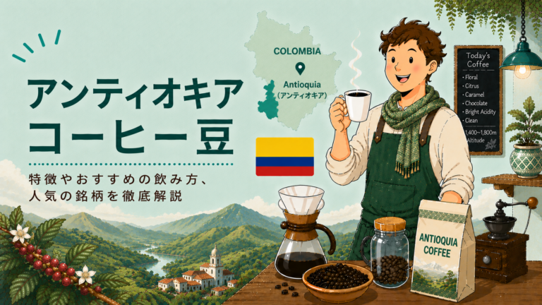 アンティオキアコーヒーとは？味の特徴・産地・おすすめの飲み方をわかりやすく解説