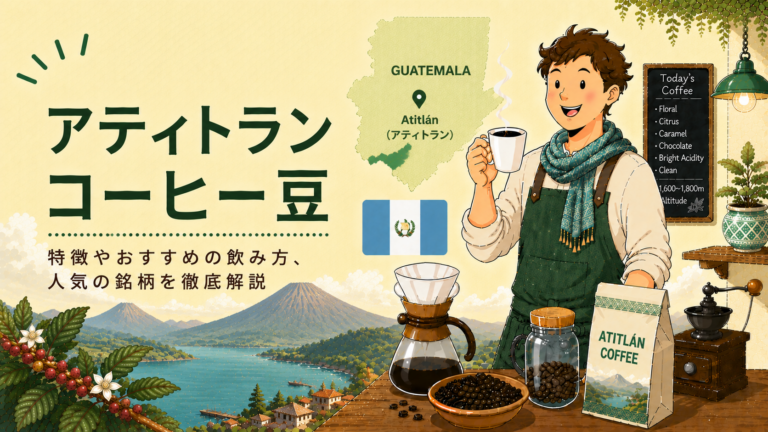 アティトランコーヒーとは？味の特徴・産地・おすすめの飲み方をわかりやすく解説