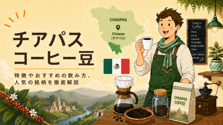 チアパスコーヒーとは？味の特徴・産地・おすすめの飲み方をわかりやすく解説
