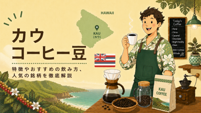 カウコーヒーとは？味の特徴・産地・おすすめの飲み方をわかりやすく解説