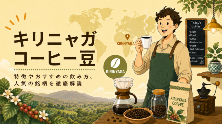 キリニャガコーヒーとは？味の特徴・産地・等級・初心者向けの選び方を解説