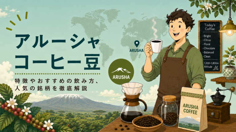 アルーシャのコーヒー豆とは？味の特徴・産地・等級・初心者向けの選び方を解説