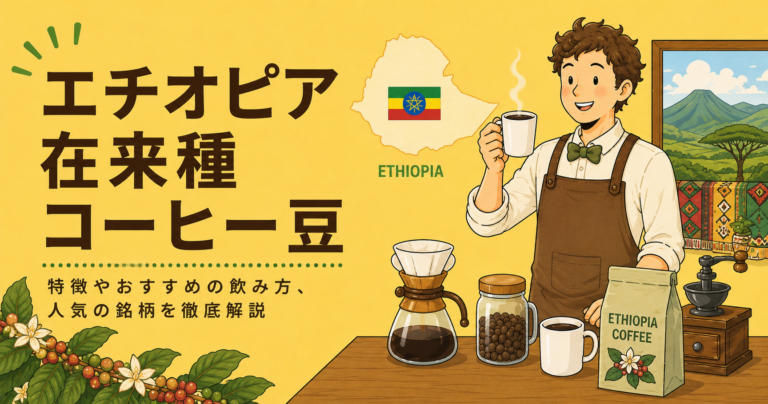 エチオピア在来種コーヒーとは？味の特徴・品種の魅力・おすすめの飲み方をわかりやすく解説