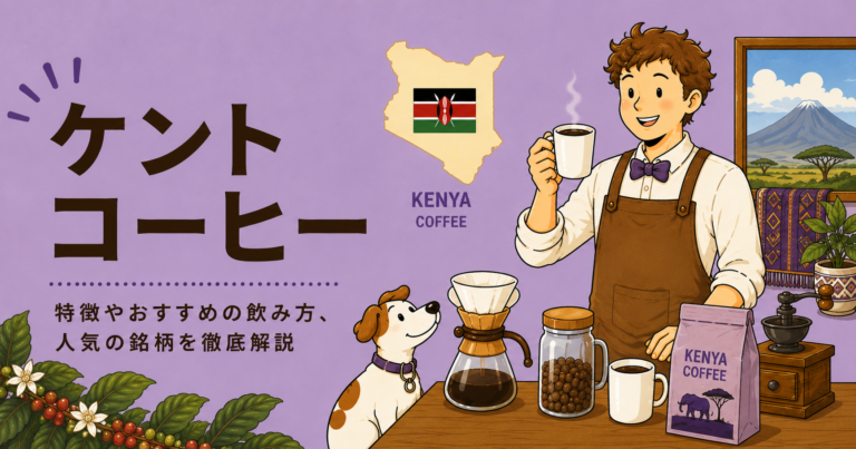 ケントコーヒーとは？味の特徴・品種の歴史・おすすめの飲み方をわかりやすく解説