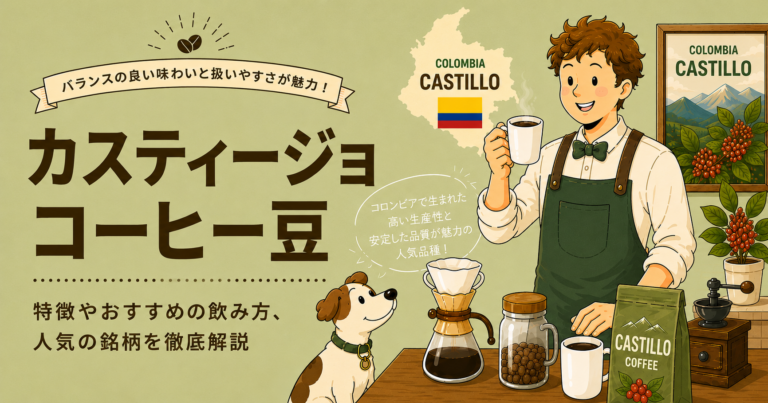 カスティージョコーヒーとは？特徴・品種の歴史・味わい・おすすめの飲み方をわかりやすく解説