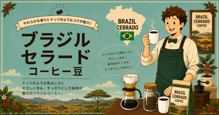 ブラジル・セラードコーヒーとは？味の特徴・産地・精製方法・おすすめの選び方を解説
