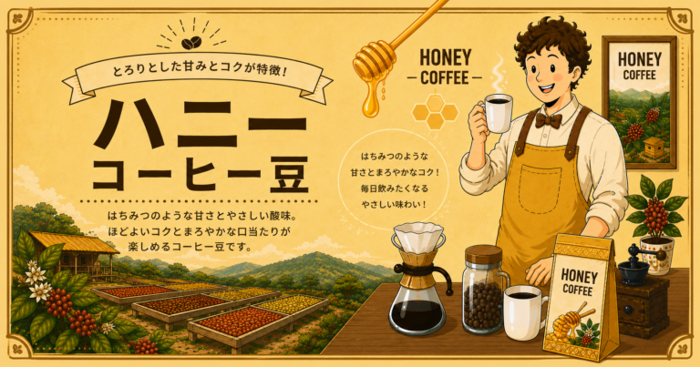 ハニー精製とは？味の特徴・種類・ウォッシュトやナチュラルとの違いを解説