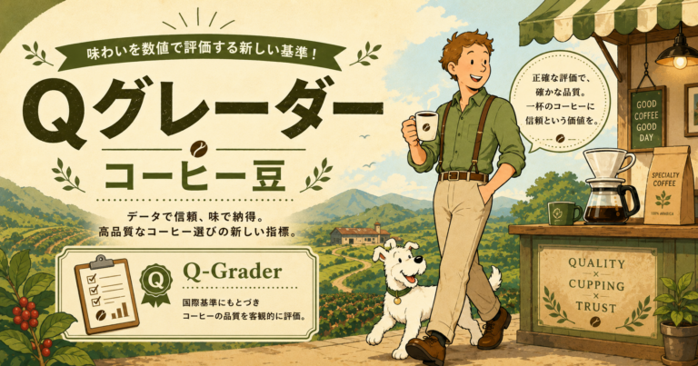 Qグレーダーとは？コーヒー鑑定士の資格・役割・カッピングとの関係を解説