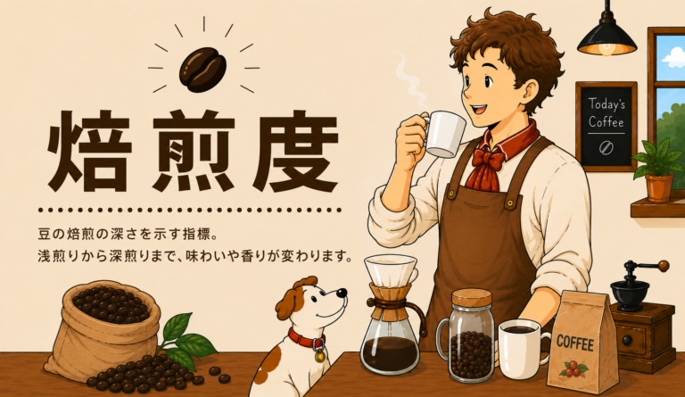 コーヒーの焙煎度とは？浅煎り・中煎り・深煎りの違いと選び方を解説