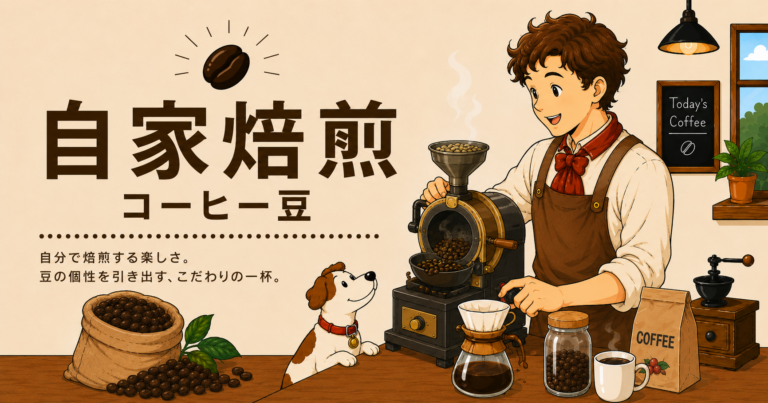 自家焙煎とは？特徴・メリット・始め方をわかりやすく解説