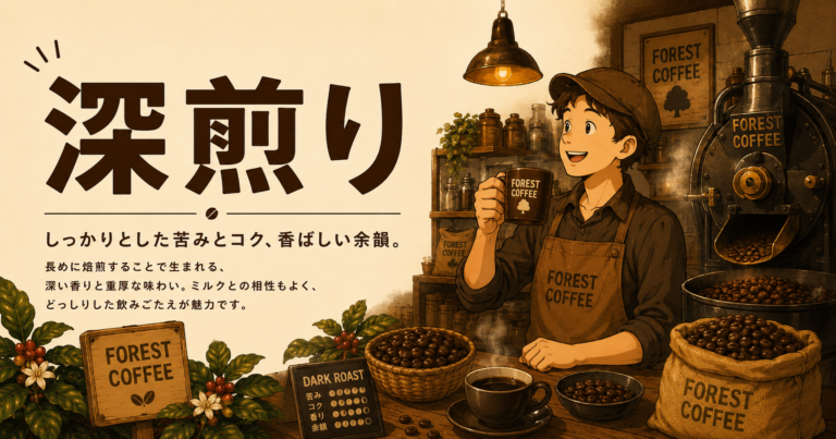 深煎りとは？特徴・味わい・おすすめの飲み方をわかりやすく解説