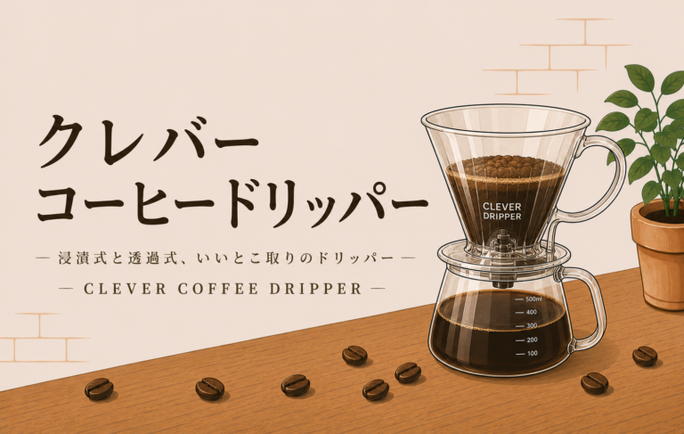 クレバーコーヒードリッパーとは？簡単に安定した味を出せる抽出器具