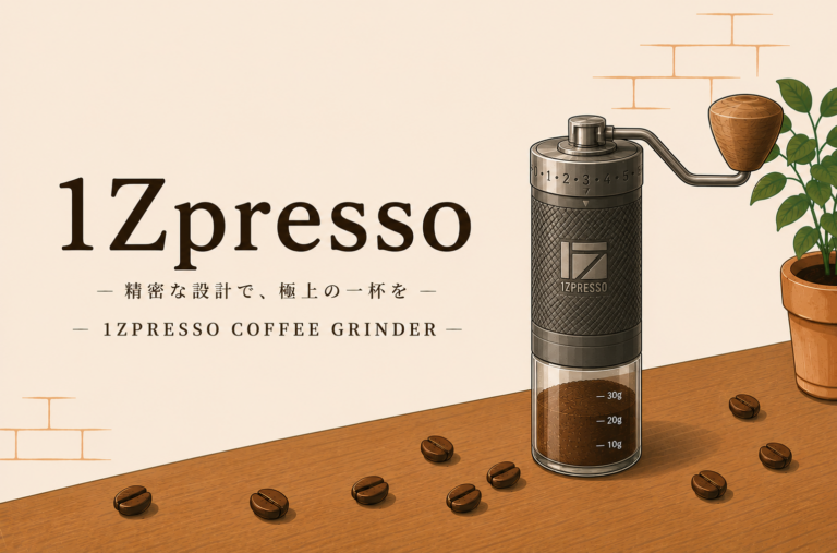 1Zpressoとは？高性能手動コーヒーミルの特徴や選び方、Comandanteとの違いをわかりやすく解説