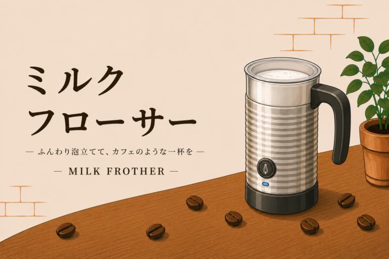 ミルクフローサーとは？ふわふわミルクを手軽に作る道具の選び方と使い方