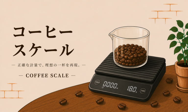 コーヒースケールとは？必要性や使い方、選び方を初心者にもわかりやすく解説