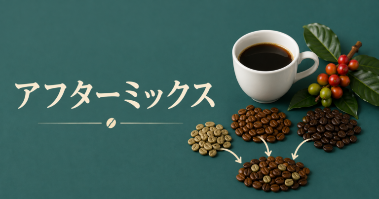 アフターミックスとは？焙煎後に豆を混ぜるブレンド方法を解説
