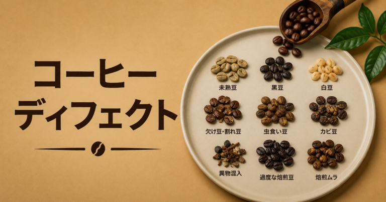 コーヒー ディフェクトとは？欠点豆の種類と味への影響をわかりやすく解説