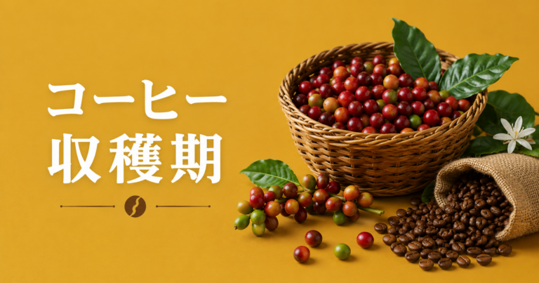 コーヒーの収穫期とは？産地別の時期とニュークロップの見方を解説