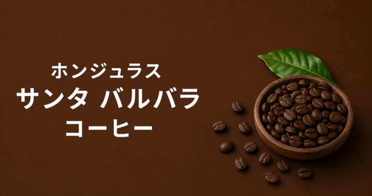 ホンジュラス サンタ バルバラとは?特徴・味わい・飲み方をわかりやすく解説